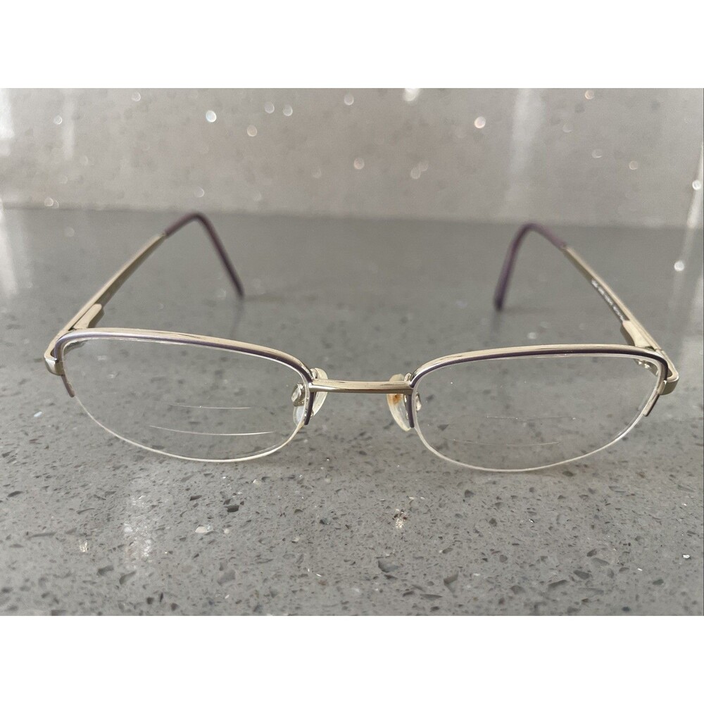 Aristar by Charmant AR16301 Col 577 Eyeglasses Frames ONLY 48-19-135 half rim